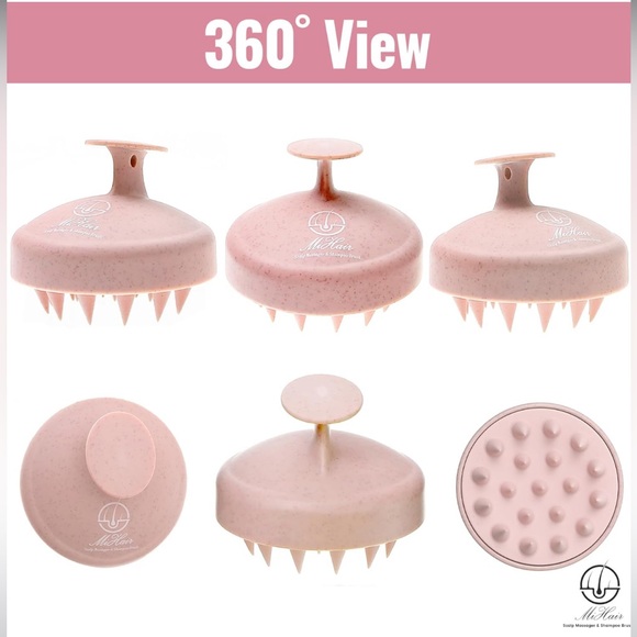 NWT MiHair Scalp Massager Shampoo Brush - Picture 8 of 9